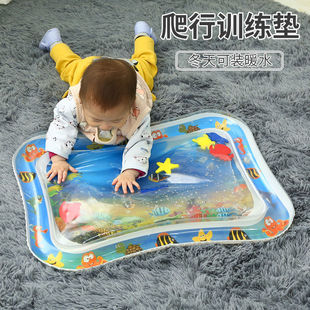 Baby Learning to Crawl Baby Crawling Guide Toy Bb Learning to Crawl Mat Kidsren's Patting Water Mat Baby Inflatable Toy Export