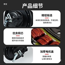 电动车电机适用电瓶车改装72V高速电机10寸1500W两轮轮毂电机交流