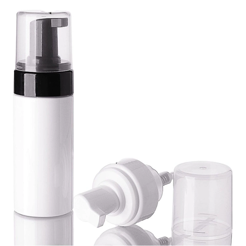 Флакон-дозатор для пены с 42 зубцами, прозрачный, 100 мл, ПЭТ, для мусса, 150 мл, 200 мл, для очищающего средства для лица, с нажимным механизмом
