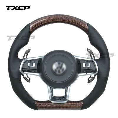Suitable for Volkswagen gti gts R gli gtd Sagitar Magotan Passat modified carbon fiber steering wheel