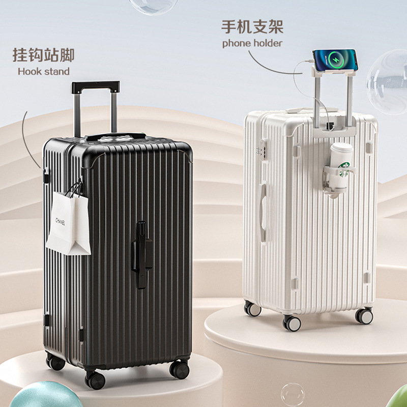 28inch Extra-Large Capacity Suitcase, 37% Thicker Than Standard, Large Capacity Trolley Case, Large Suitcase with Combination Lock 28inch Extra-Large Capacity Suitcase, 37% Thicker Than Standard, Large Capacity Trolley Case, Large Suitcase with Combination Lock