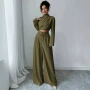 长袖辣妹跨境美式阔腿裤