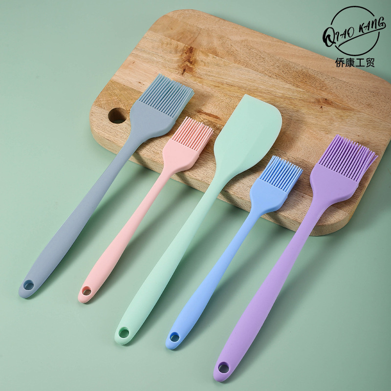 Silicone oil brush scraper barbecue broom soup spoon shovel more grab cream spatula mini suit combination all-inclusive integrated