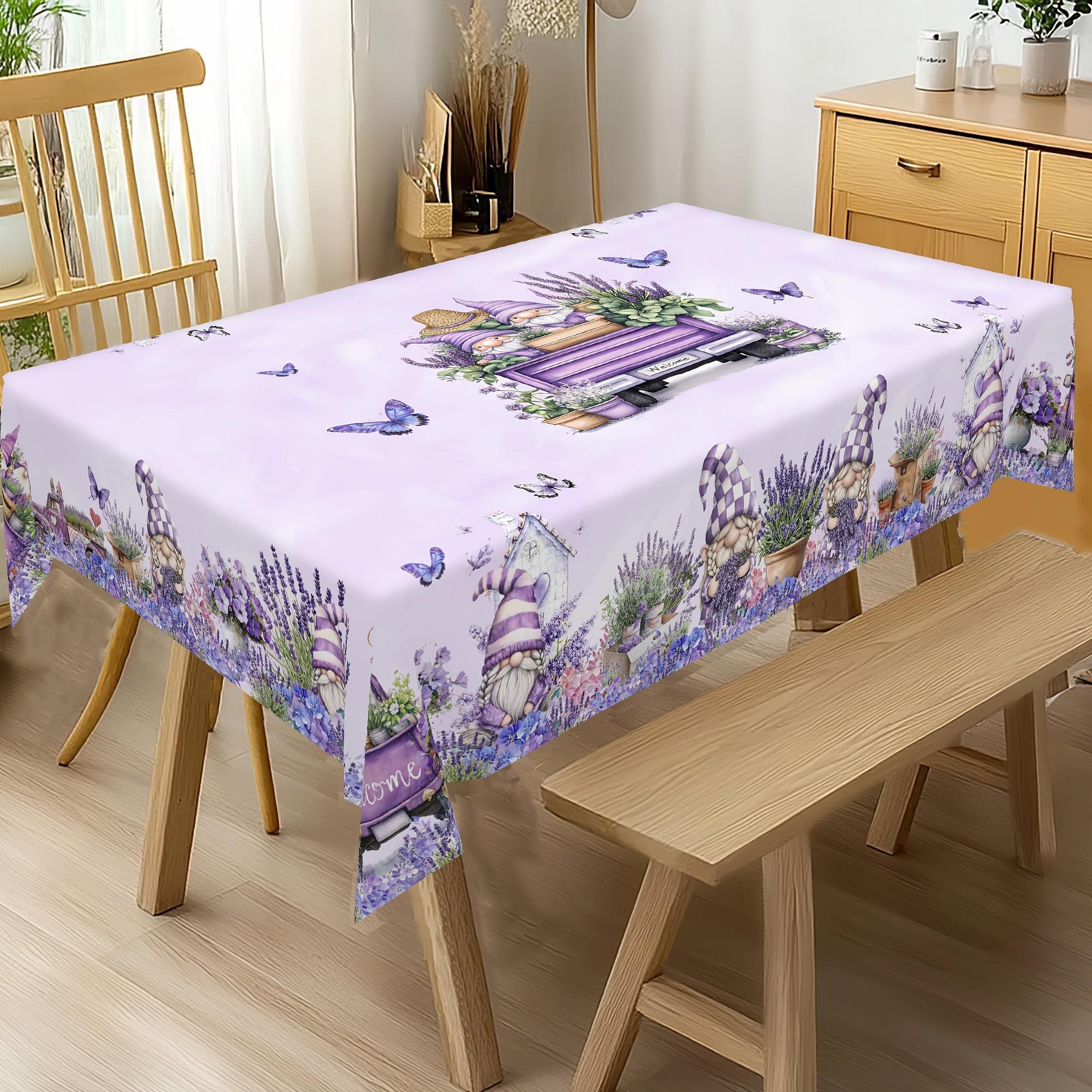 new Easter Egg Festive Tablecloth For Home Dining Table Dustproof Holiday Decoration_voghion.com