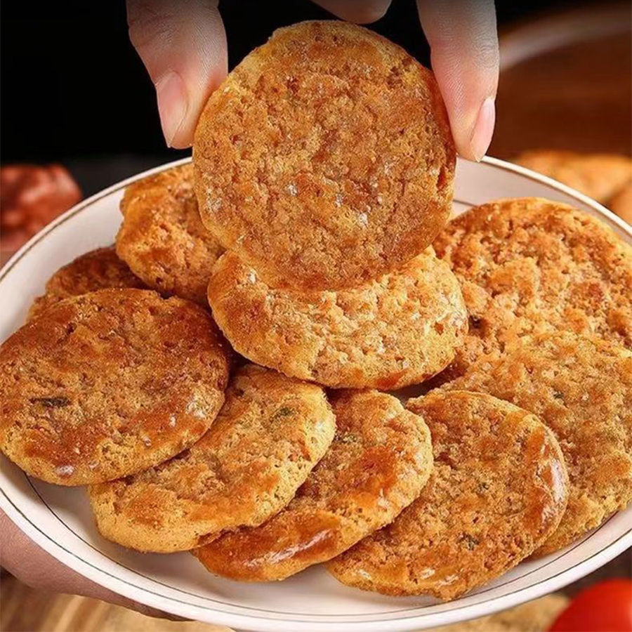 正宗鸡仔饼手工传统饼干广东产糕点鸡子饼名小吃酥软广州便宜