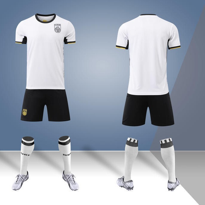 Hengleda 24-25 New Chinese Team Home and Away Football Suits for Men, Women, Adults and Kidsren Printed Training Uniforms