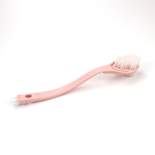 Factory supply three-head long handle cleaning shoe brush shoes special brush shoes soft brush cleaning brush shoes inner brush