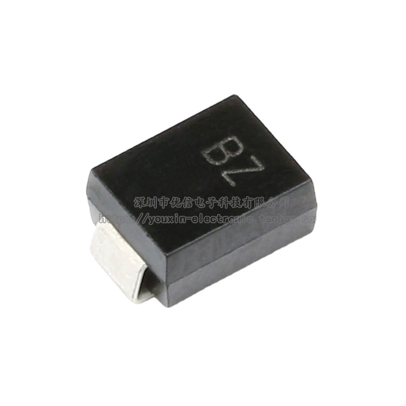 TVS贴片瞬态抑制二极管 SMBJ24CA-E3/52 600W 24V 双向 （10只）