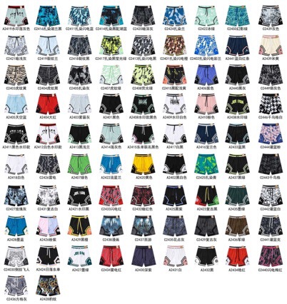 Flyman American-Style Men's Mesh Breathable Quick-Dry Versatile Shorts for Fitness, Basketball Training, and Running Shorts Collection
