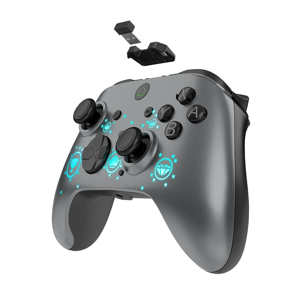 Transfronterizo De La Venta caliente multifuncional Bluetooth GamePad compatible con N-SWITCH Pingguo IOS Android PC360 STEAM