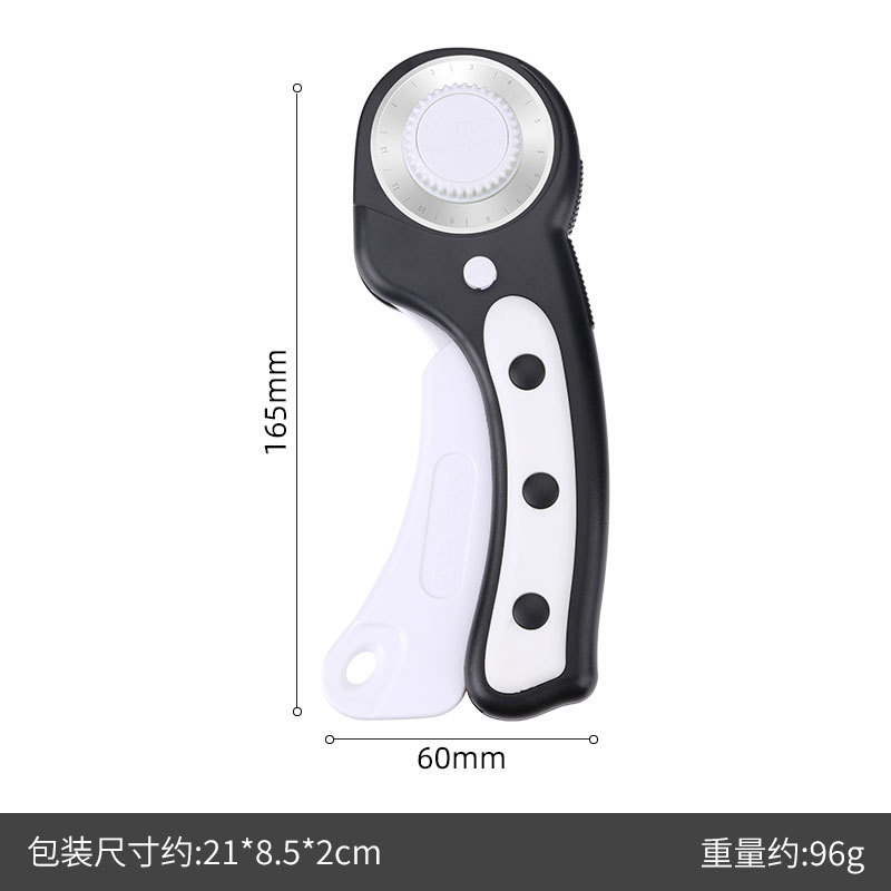 45MM回転カッティングローラーカッター布刀ミカンナイフローラーカッター丸刃カッティングナイフ革開料|undefined