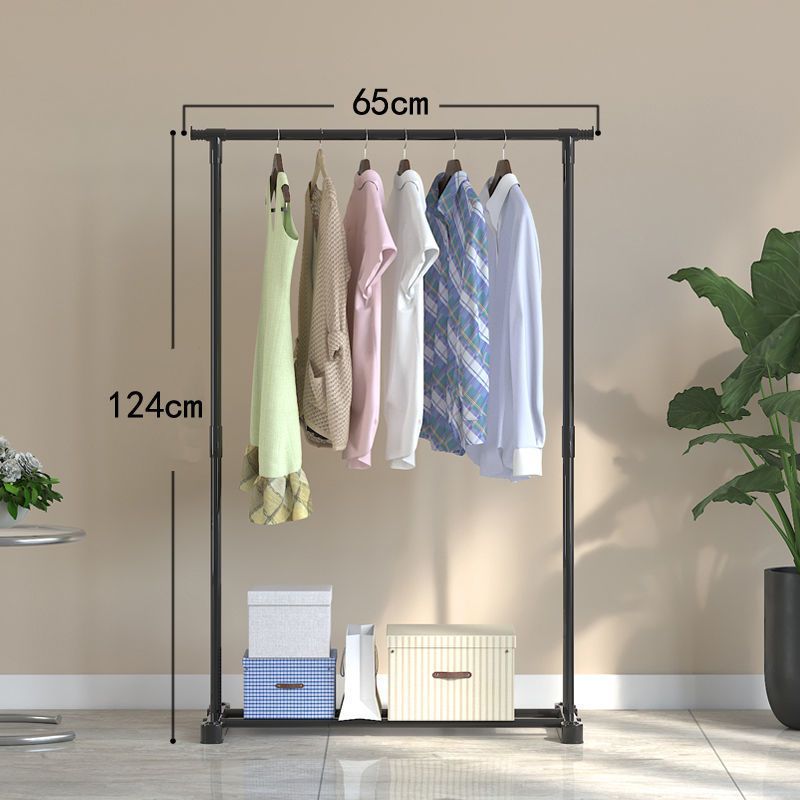 Percha de piso interior varilla de secado de balcón percha de ropa de dormitorio simple percha de ropa de una sola varilla percha de colcha percha de ropa
