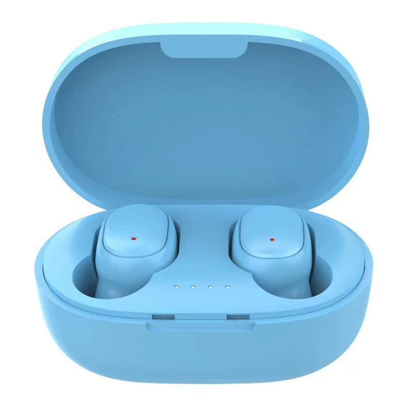 True wireless earbuds E6/E7/A6S, Bluetooth 5.2, compact charging case, multi-color options