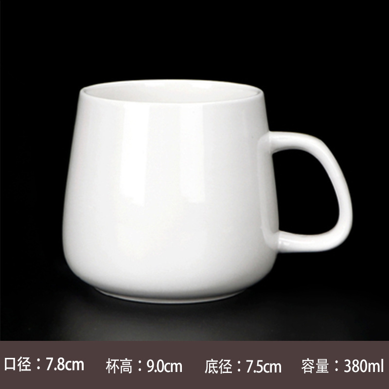 La taza de cerámica se puede fijar con el logotipo, la oficina, el hogar, la taza de café, la publicidad, el regalo del festival creativo, la taza del marcador de color