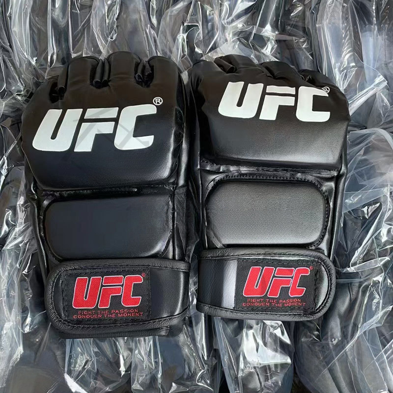 Boxing Half-Finger Gloves for Men and Women Mma Sanda Ufc Kidsren's Training Adult Sandbag Boxing Gloves