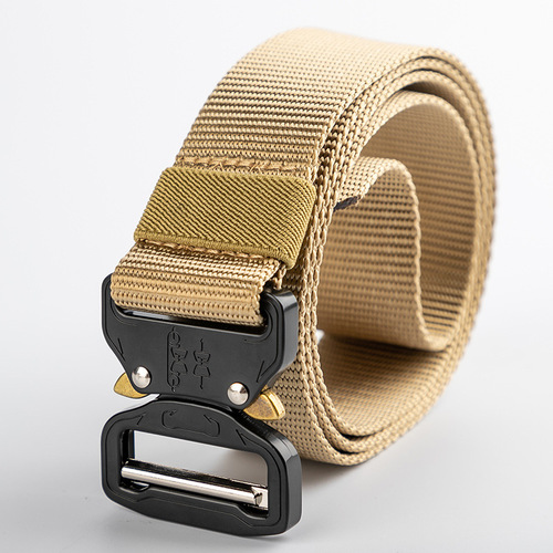 3.8 wide cobra tactical belt imitation nylon multifunctional outdoor belt men's military fan functional belt wholesale