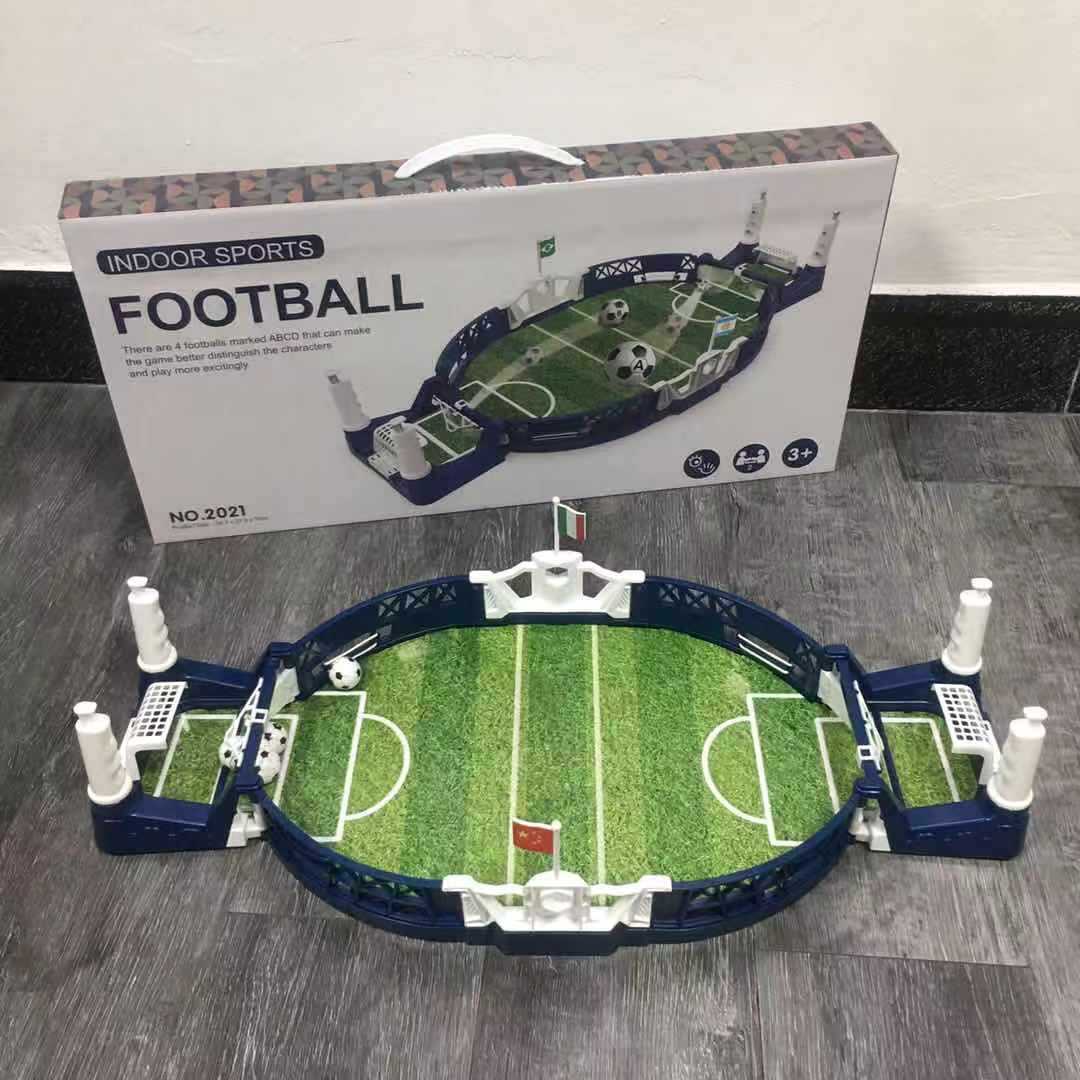 Cross border children's leisure two person interactive game set large hot selling tabletop football game toy issued on behalf of others