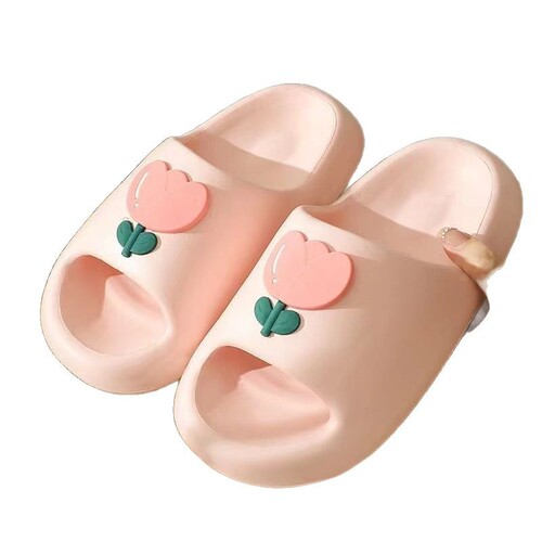 EVA Women's Slipper with a Feel of Stepping on Soft Mud, Outwear Sweet and Q-Touch Home Use, Non-Slip Thick Sole Couple Beach Sandals for Summer