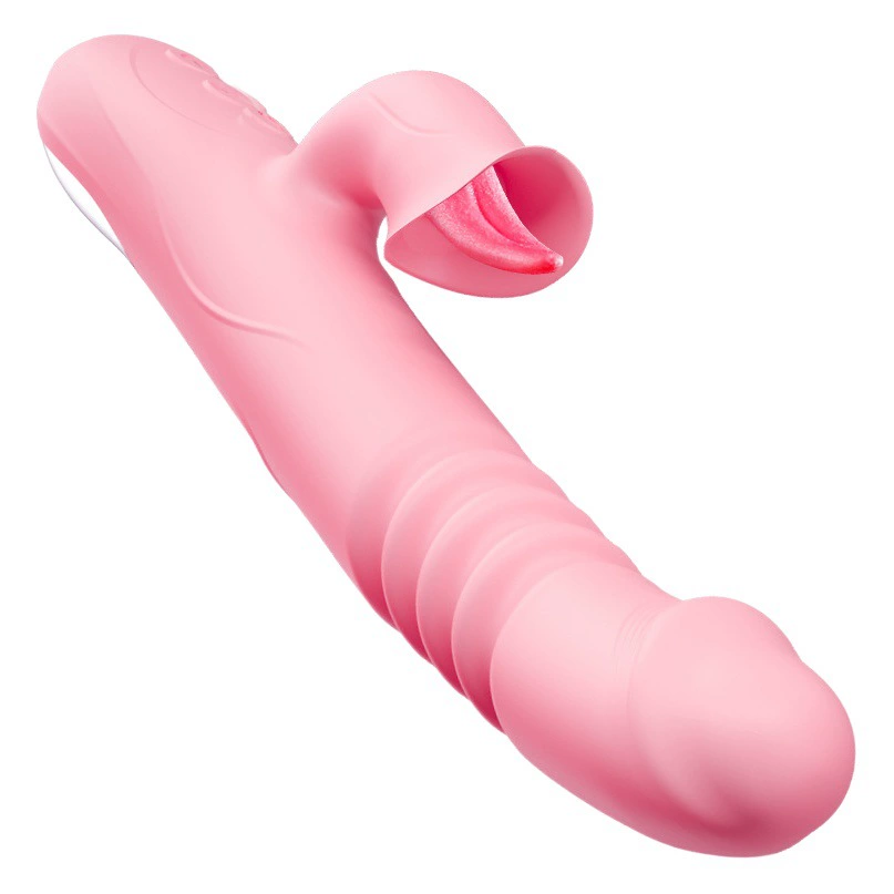 Наложница Фея Вибрация Телескопическая Штанга язык куннилингус вибратор мастурбатор товары для взрослых оптом