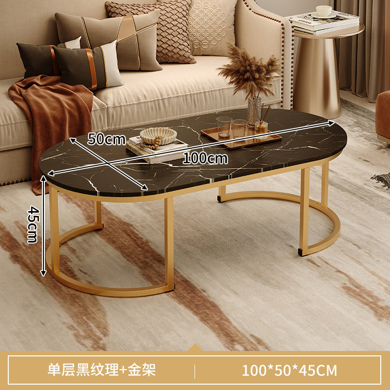 Mesa de centro Sala de estar Mesa de doble capa para el hogar Mesa lateral de sofá Casa de alquiler de apartamento pequeño nórdico simple Mesa de centro Balcón Mesa de té