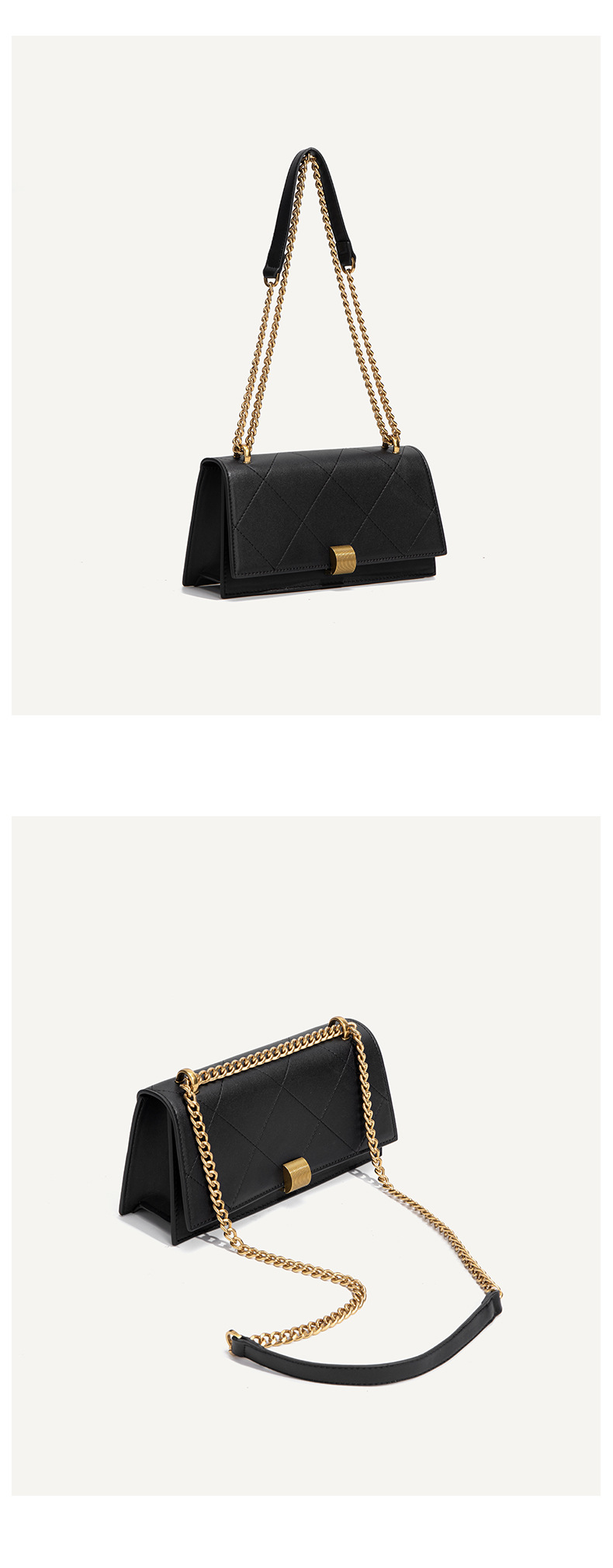 Solid Color Pattern Women's Small All Seasons Pu Leather Fashion Underarm Bag