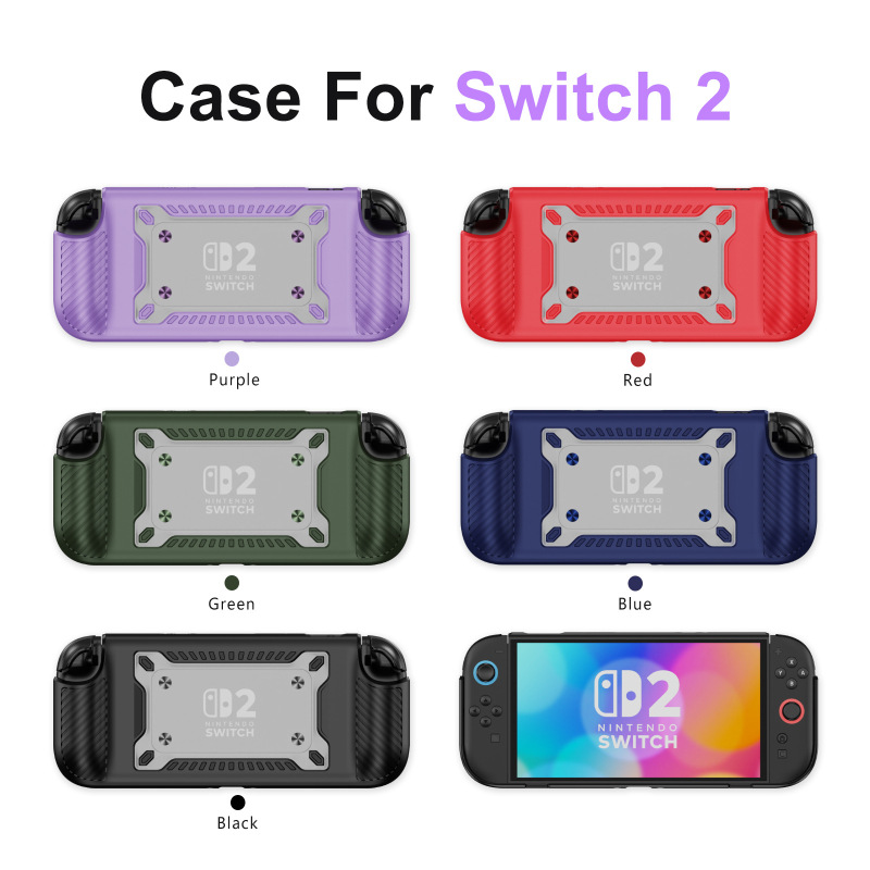 国境を越えた卸売スイッチ保護ケース任天堂コンソールスタンド分割ハンドルシェルスイッチ 2 保護ケース|undefined