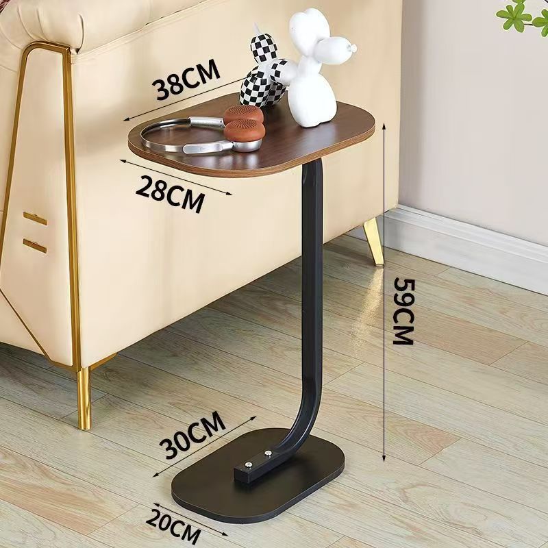 월넛 컬러 + 블랙 바닥