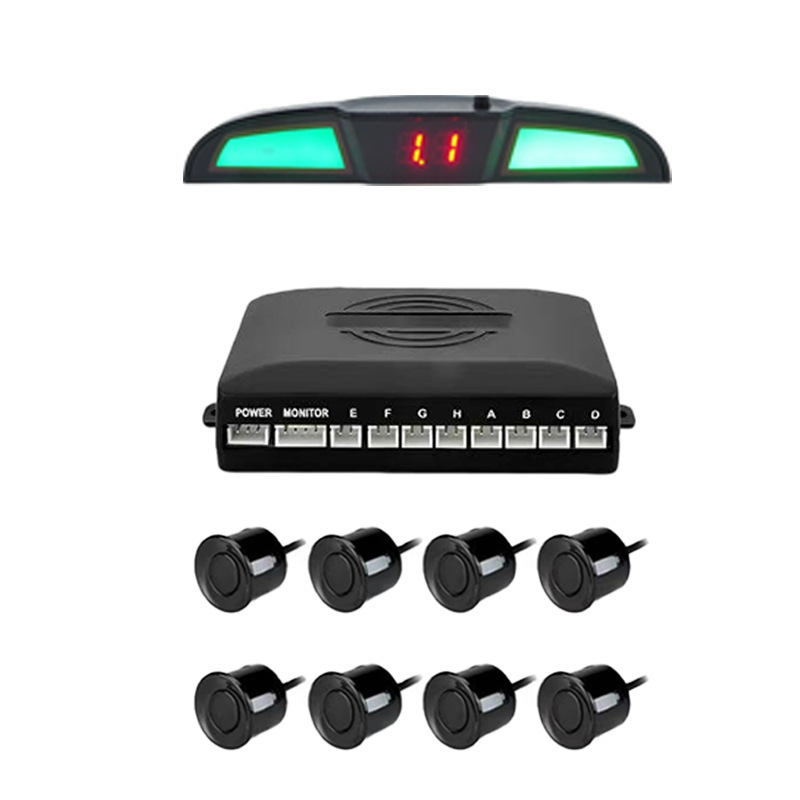 ソース工場供給 3 色 LED デジタルディスプレイ 2/4/6/8 サウンドプロンプト車のリバースレーダー|undefined