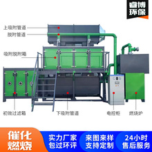 催化燃烧设备活性炭rco吸附脱附蓄热装置废气处理催化燃烧一体机