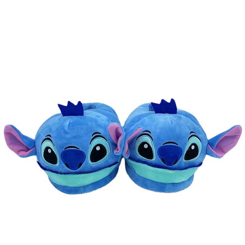 Zapatillas de Casa de Felpa con Puntada, Bebé, Dibujos Animados, Invierno, Cálidas