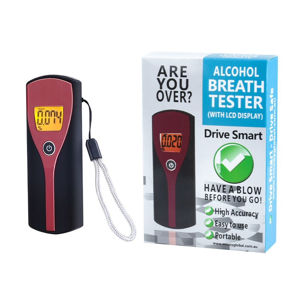 6880呼吸式酒精测试仪 便携式酒精检测器 酒精测试仪 防醉驾 夜光