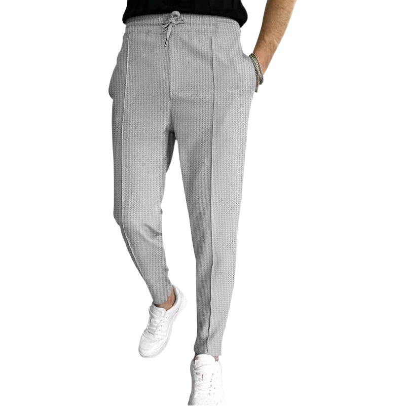 2023 Amazon verano nuevos hombres de la galleta europea y americana estación independiente Comercio exterior cordón deportes pantalones Casuales