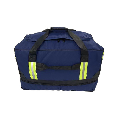 XF Deep blue Flame outdoors portable Luggage bag Expansion Left behind Run