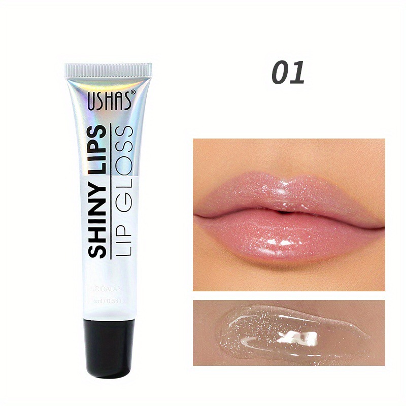 Brillo labial líquido USHAS, larga duración, antimanchas image 7