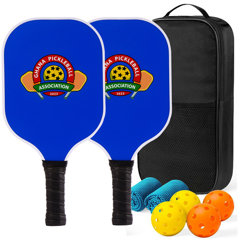 Cross-border hot-selling Pickleball paddle PP honeycomb board outdoor leisure fiberglass AliExpress Amazon wholesale