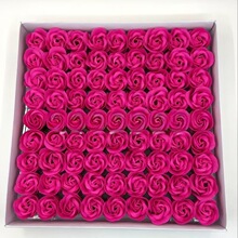 跨境永生玫瑰花3层无底座手工香皂花教师情人节礼物礼品材料批发