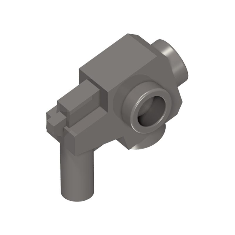 [Minimum Order of 50g] Cross-Border Moc Building Blocks Compatible with 44709 Gaining Pioneer Pistol Weapon 4-Point Pistol