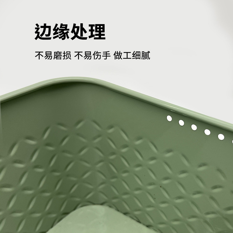 Fábrica personalizada transfronteriza cubierta de bambú cocina doméstica almacenamiento tanque de almacenamiento caja de sellado de piña verde caja de pan grande