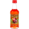 Red pomegranate liqueur