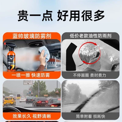 long-lasting spray for windshield and Automotive glass defogging agent