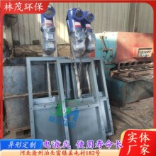 800方电液动插板阀电动闸门500方电液推杆闸板门卸料闸门