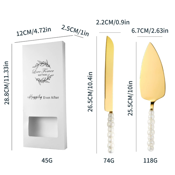 Golden set, 2 pieces