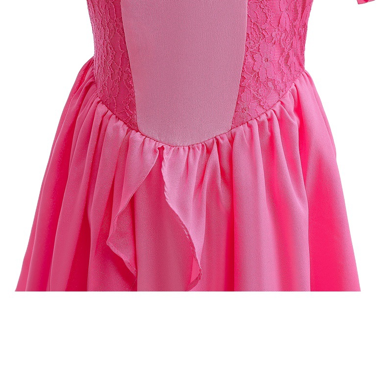 Los niños populares transfronterizos princesa Biji vestido niña Mario melocotón princesa vestido Cosplay ropa de rendimiento