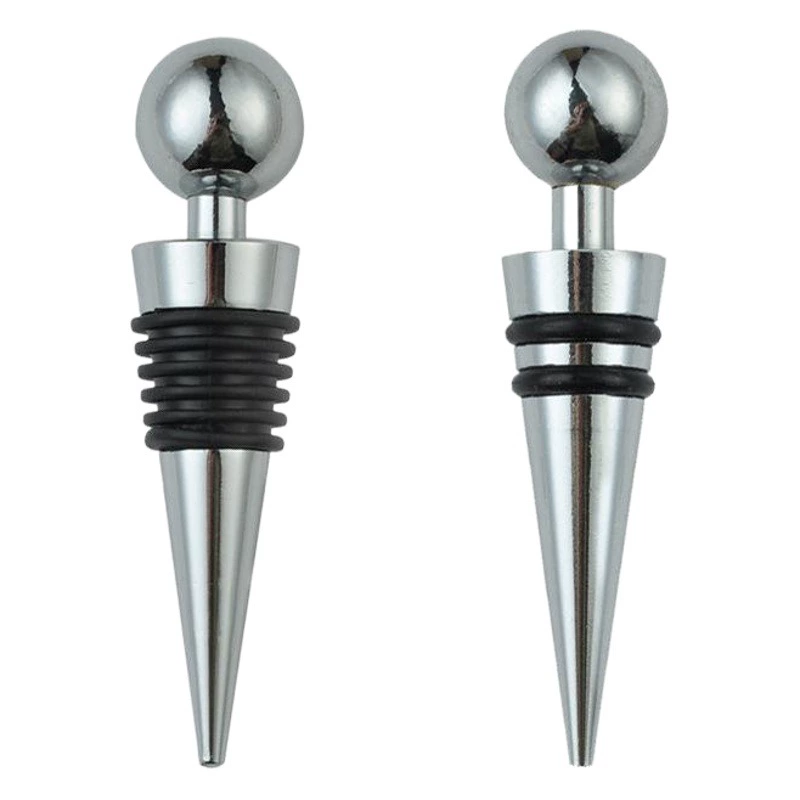 Трансграничные прямые поставки металлической винной пробки с круглой головкой стальной шар цинк алюминиевый сплав винная пробка бутылка красного вина пробка оптом