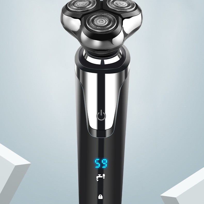 New intelligent digital display floating razor four-in-one washing rechargeable beard to men's electric shaver