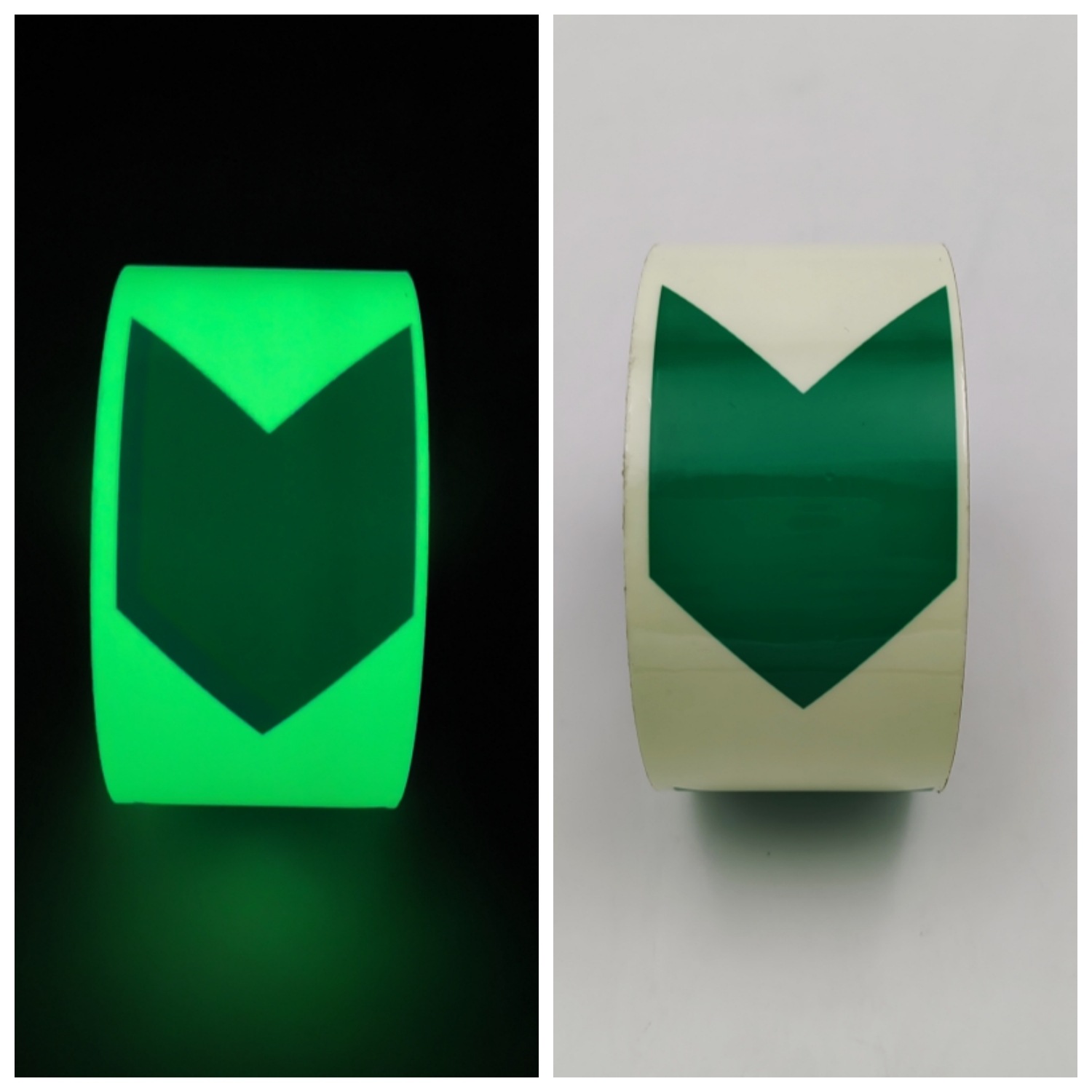 Зеленый V-образный