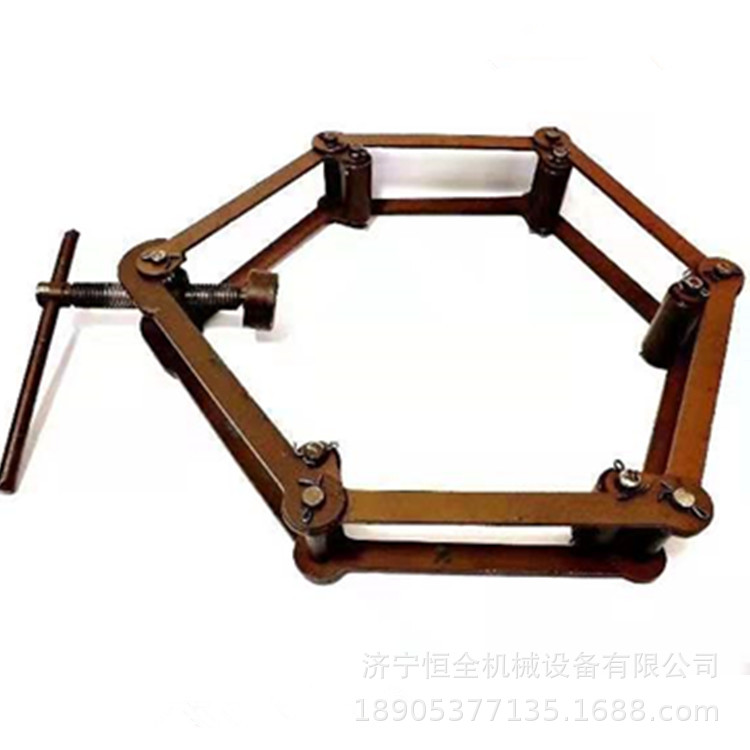 千斤顶液压对口器 可调外对管产批发 海管外顶丝对接器