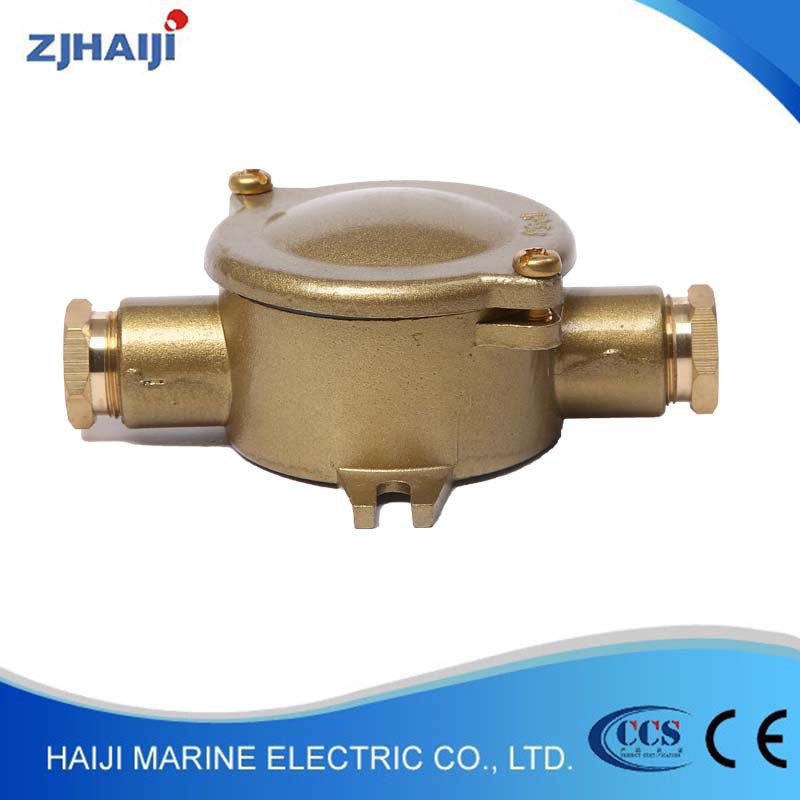 厂家直销生产各类船用接线盒16A船用铜质防水接线盒JXH201 (1151)
