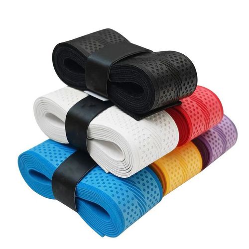 Golf grip strap with PU patterned sweat-absorbent anti-slip and wear-resistant shock-absorbing band, golf club wrapping accessory