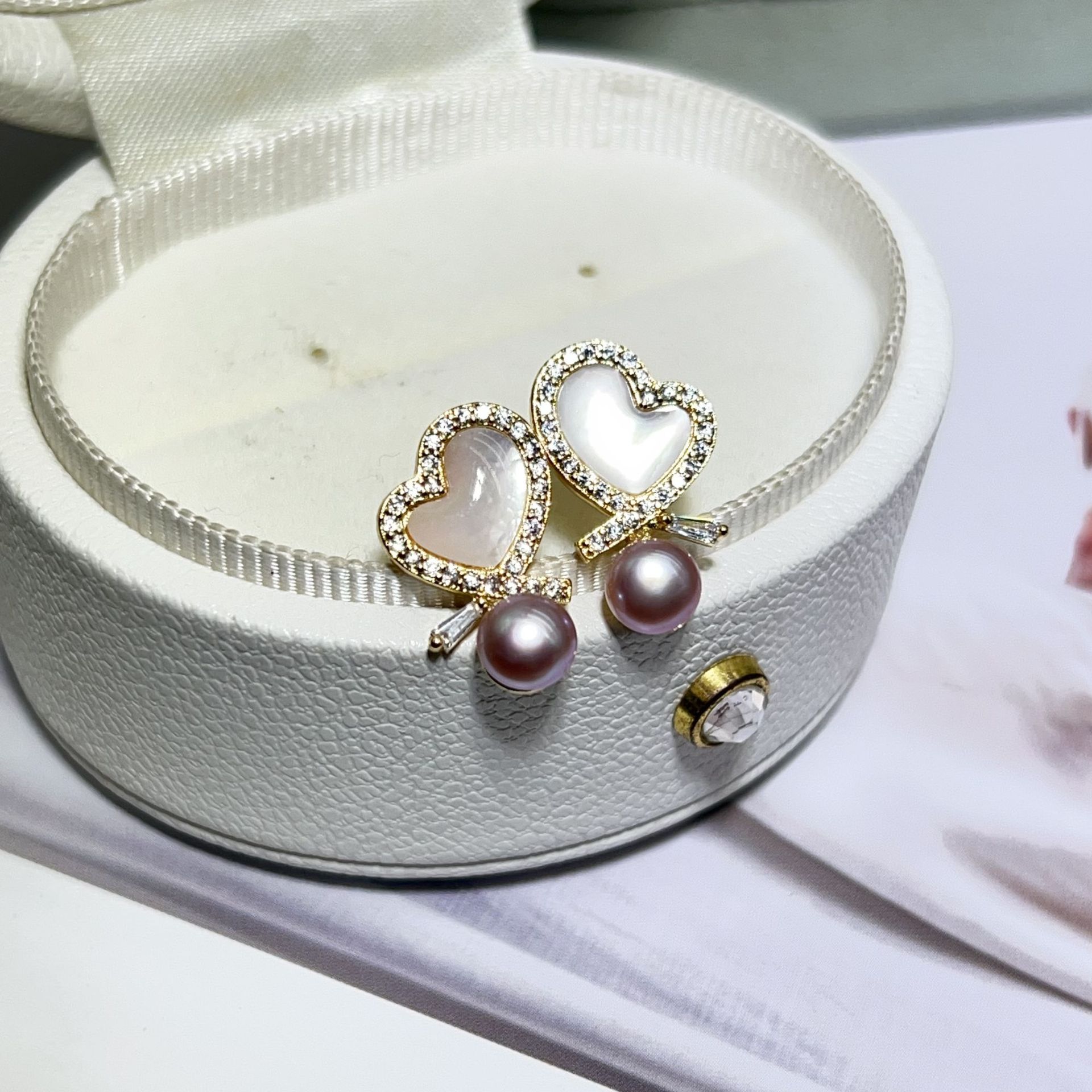 보라색 진주를 사랑 해요